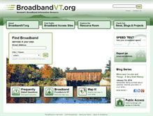 Tablet Screenshot of broadbandvt.org